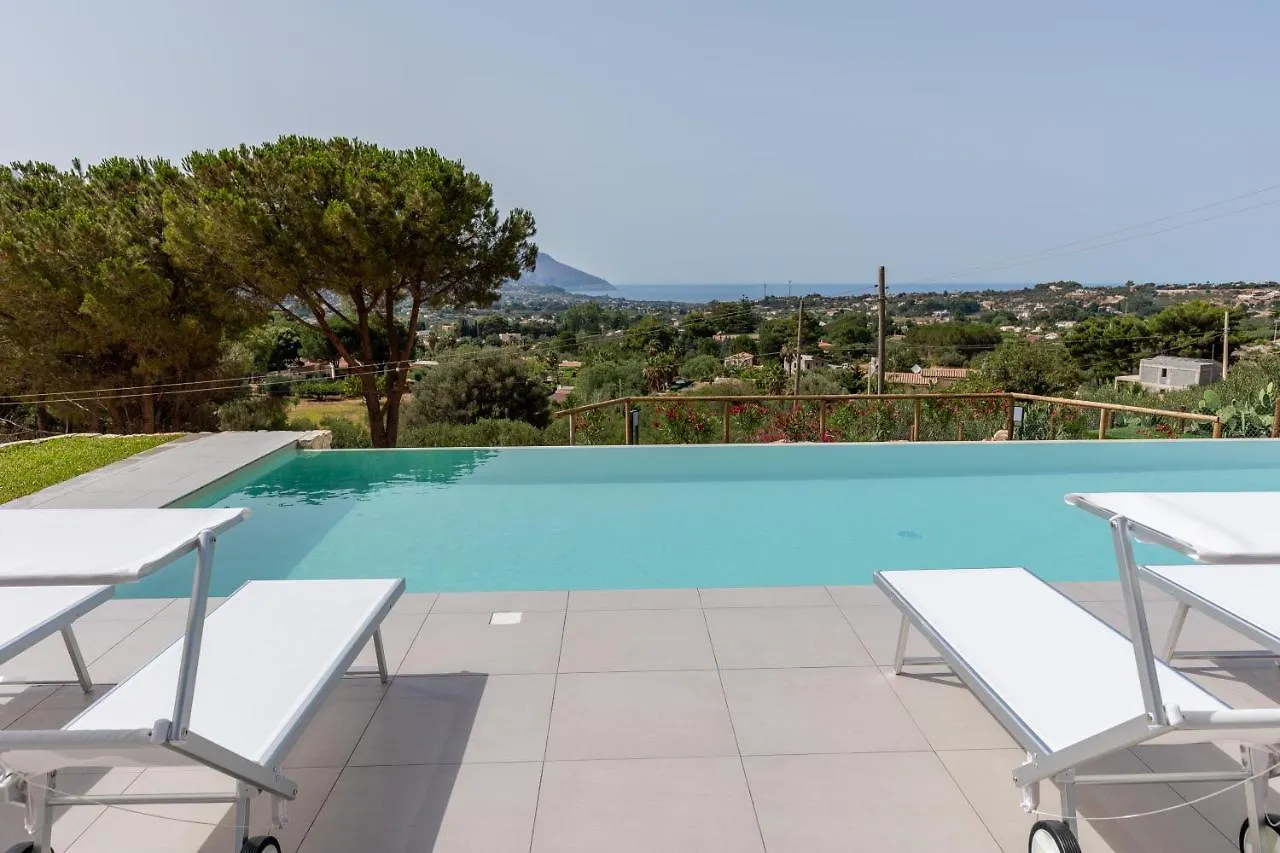 Villa Vista Mare Con Piscina A Sfioro A Scopello Кастелламмаре-дель-Голфо 0*,