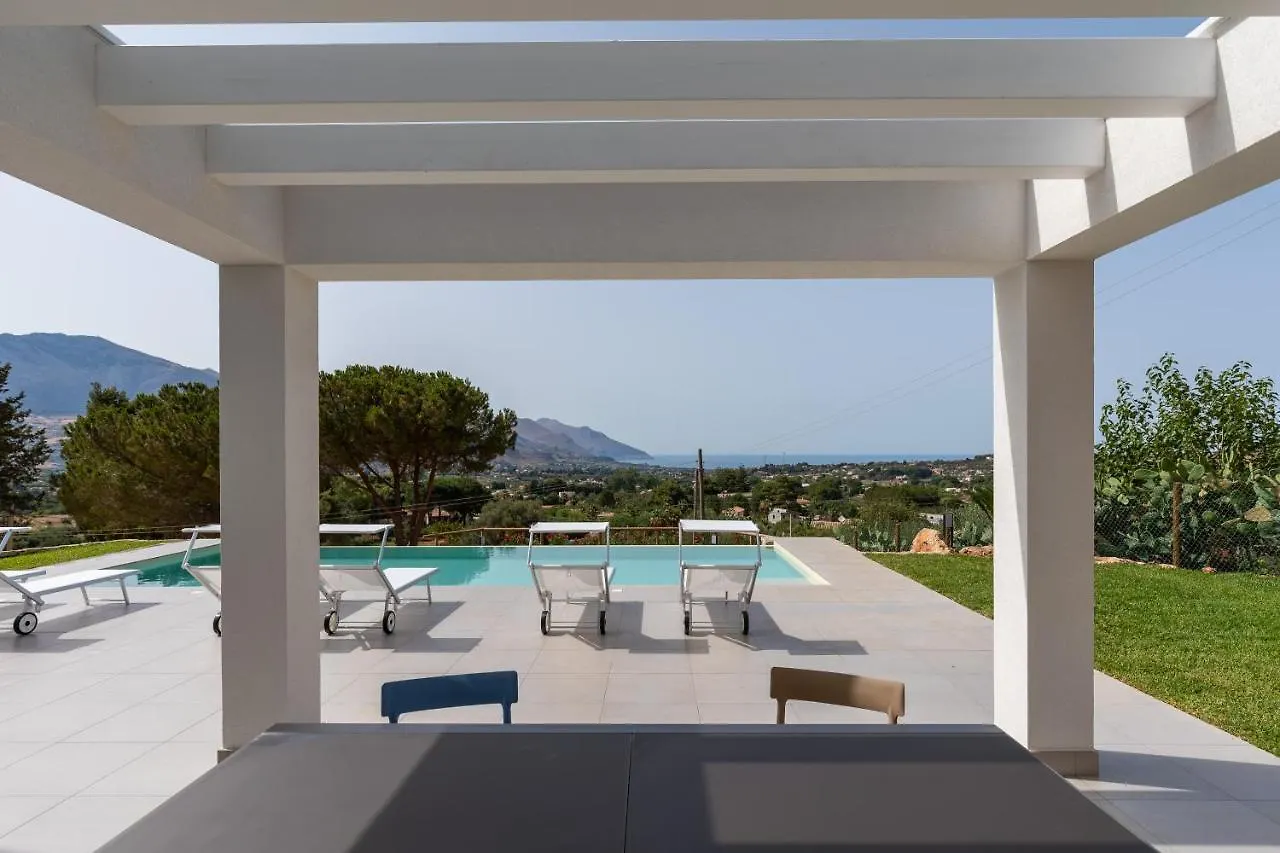 Villa Vista Mare Con Piscina A Sfioro A Scopello Castellammare del Golfo