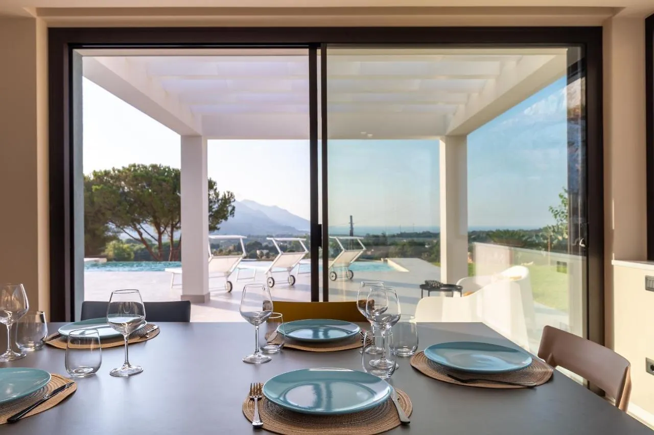 Villa Vista Mare Con Piscina A Sfioro A Scopello Castellammare del Golfo